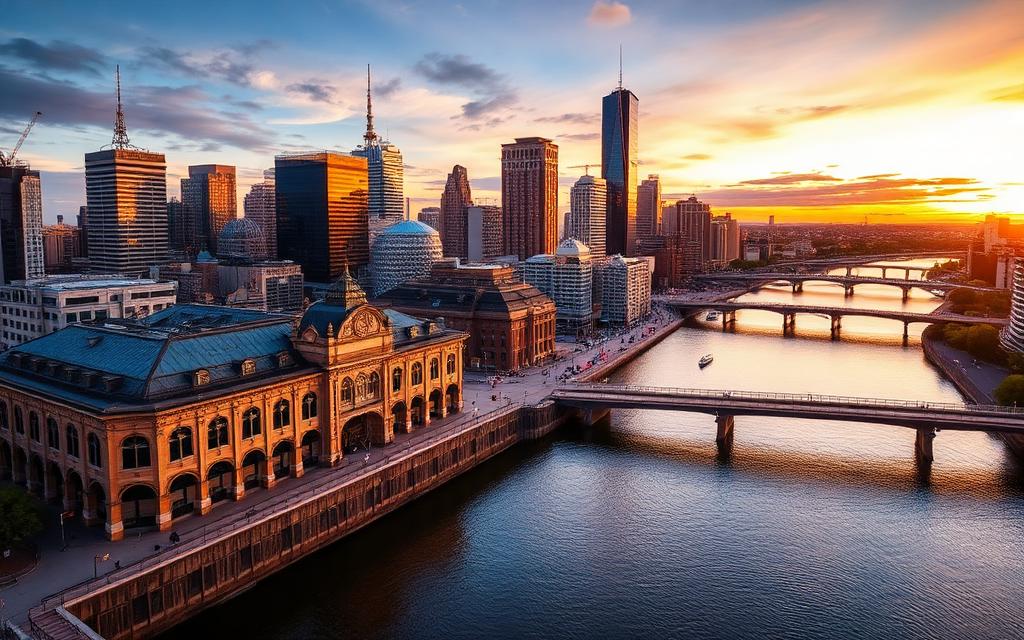 Melbourne skyline