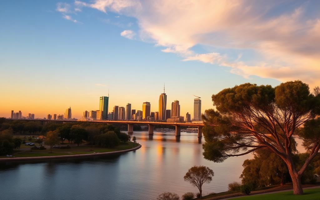 Perth skyline